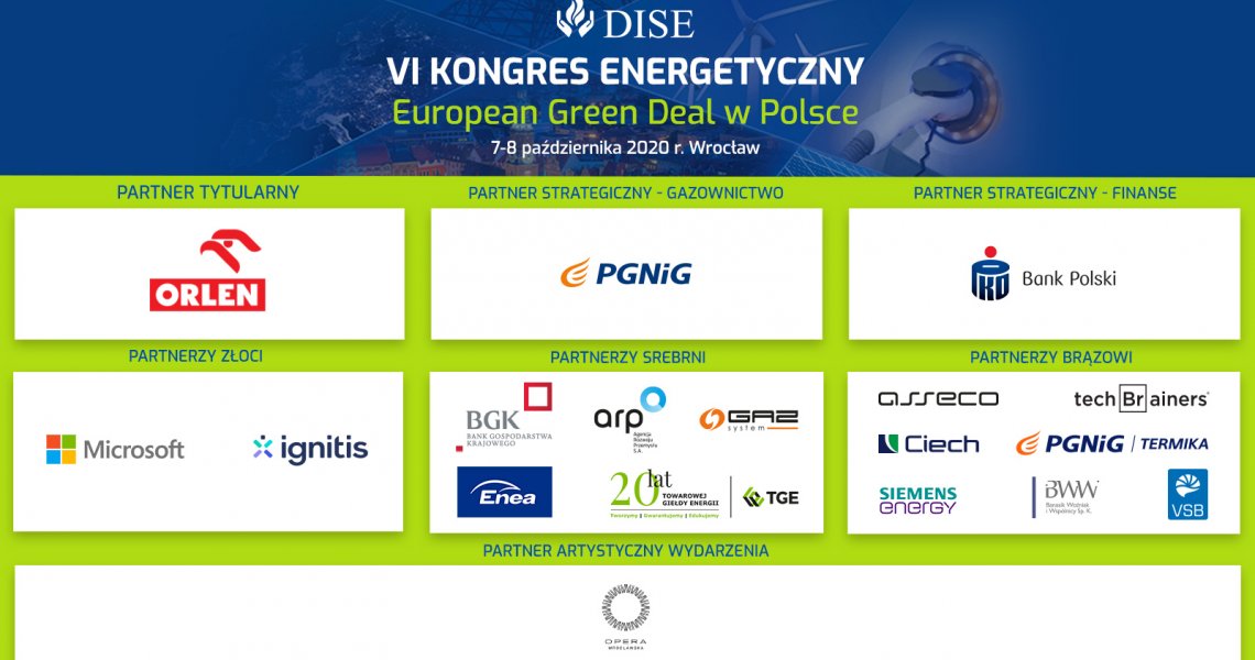 Marcin Roszkowski poprowadzi debatę podczas tegorocznego VI Kongresu Energetycznego DISE