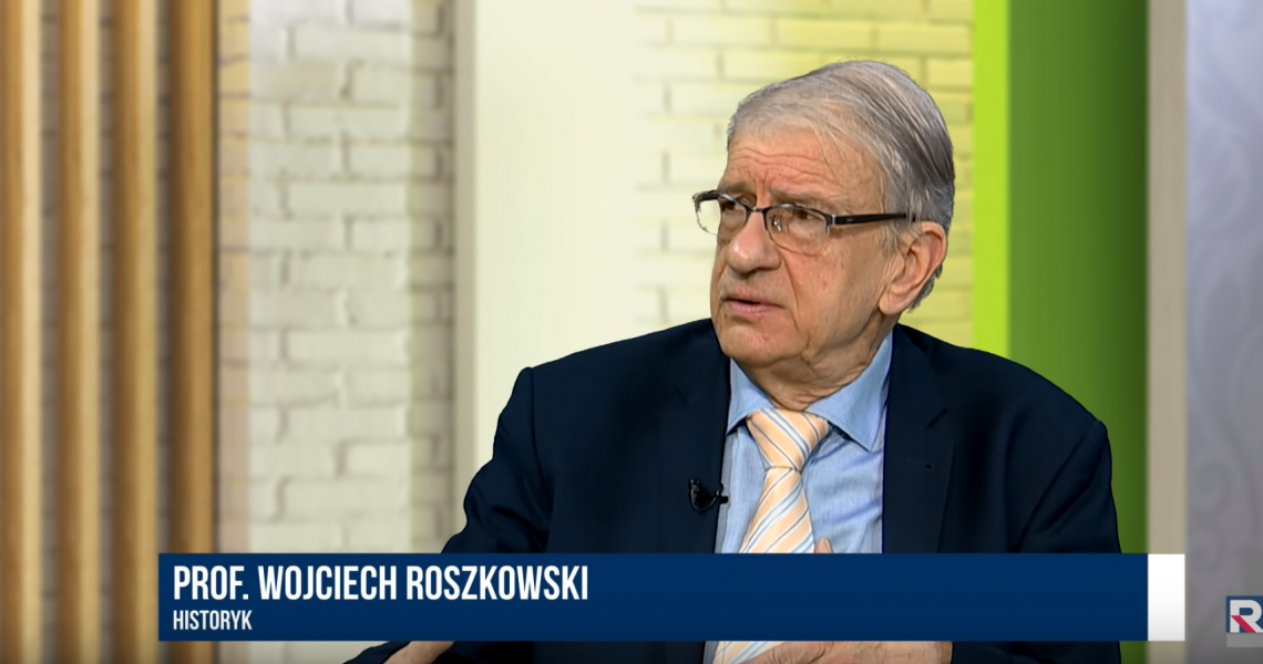 Prof. Roszkowski: Nastąpiło kompletnie fałszywe rozumienie pojęcia wolności, zafałszowanie pojęcia demokracji