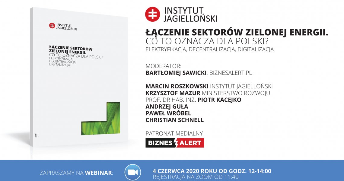 WEBINAR: Łączenie sektorów zielonej energii. Co to oznacza dla Polski? 